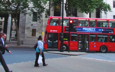 A história do trânsito de Londres
